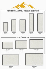 Renkli Oyuncak Blok Desenli Çocuk Odası Kaymaz Taban Oyun Halısı H09127A