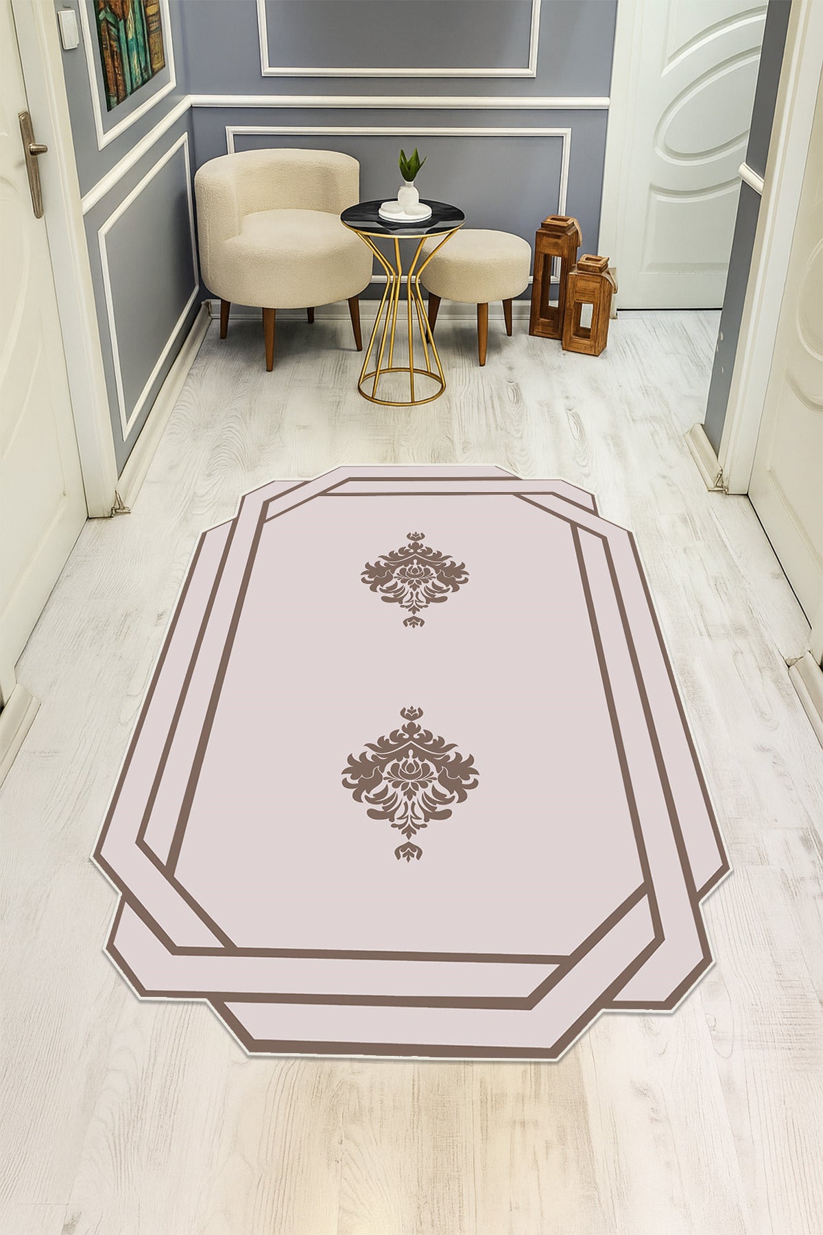Kaymaz Taban Yıkanabilir Halı – Model 024