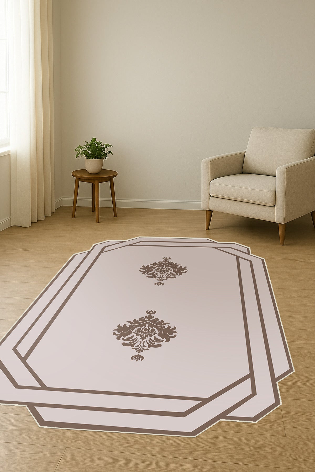Kaymaz Taban Yıkanabilir Halı – Model 024