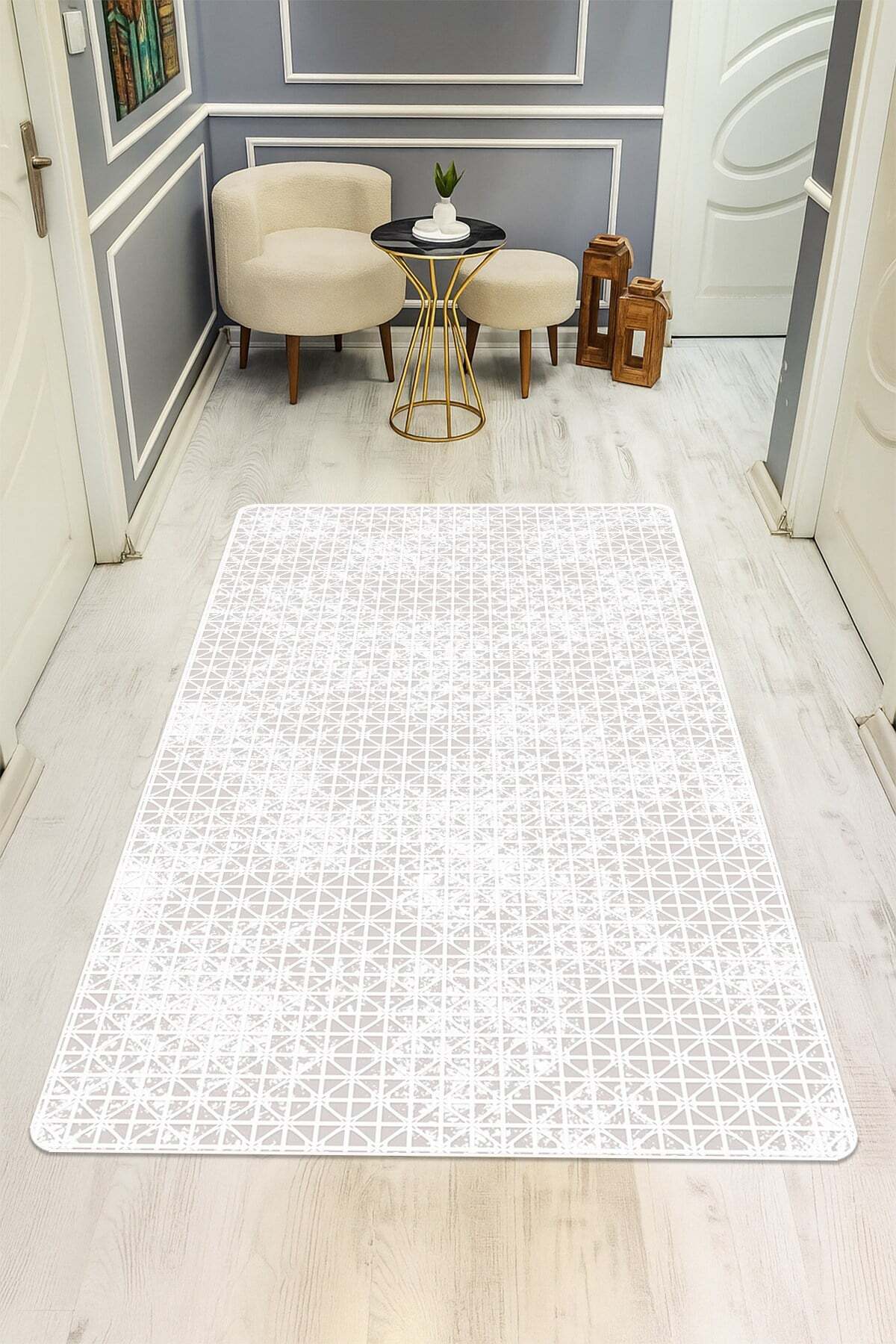 Kaymaz Taban Yıkanabilir Halı – Model 022