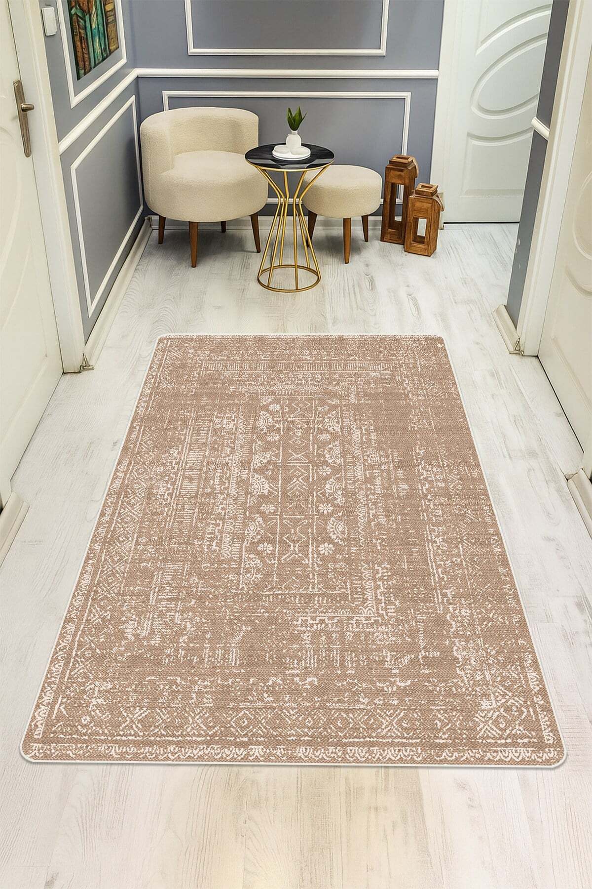 Kaymaz Taban Yıkanabilir Halı – Model 021
