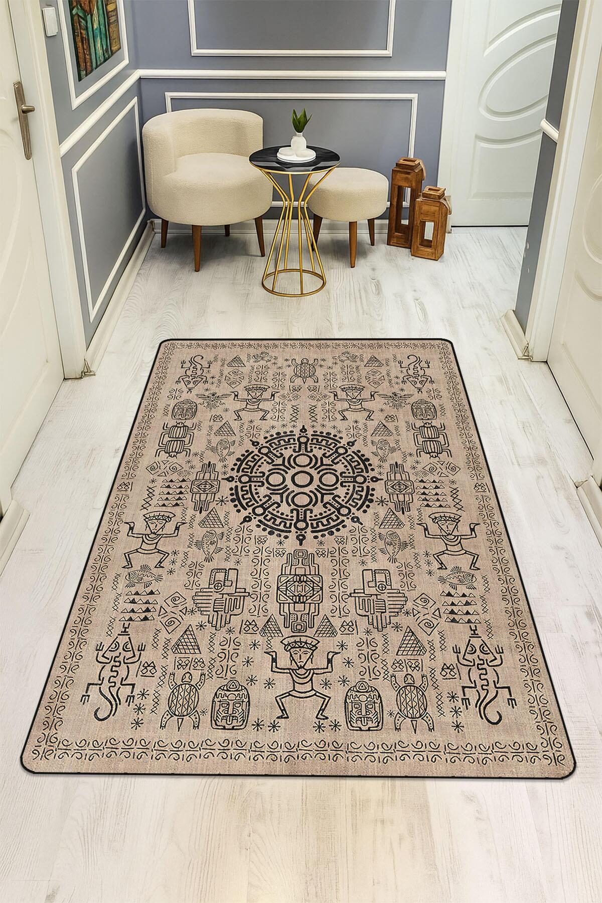 Kaymaz Taban Yıkanabilir Halı – Model 019