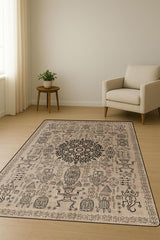 Kaymaz Taban Yıkanabilir Halı – Model 019