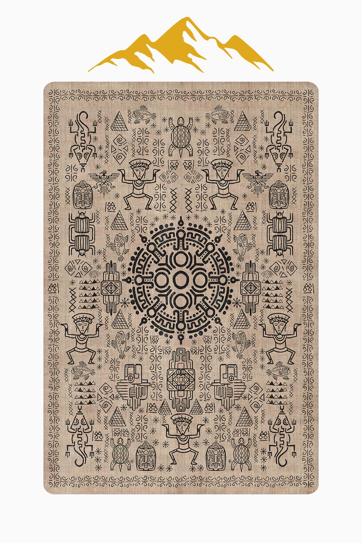 Kaymaz Taban Yıkanabilir Halı – Model 019