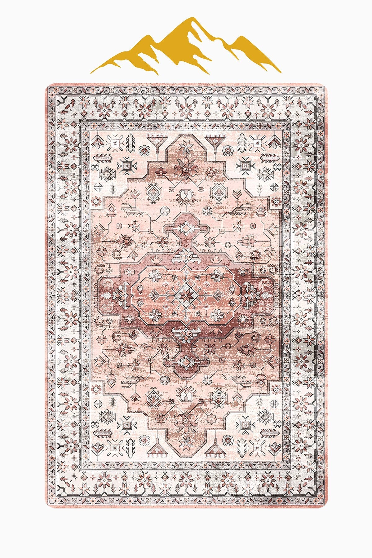 Kaymaz Taban Yıkanabilir Halı – Model 014