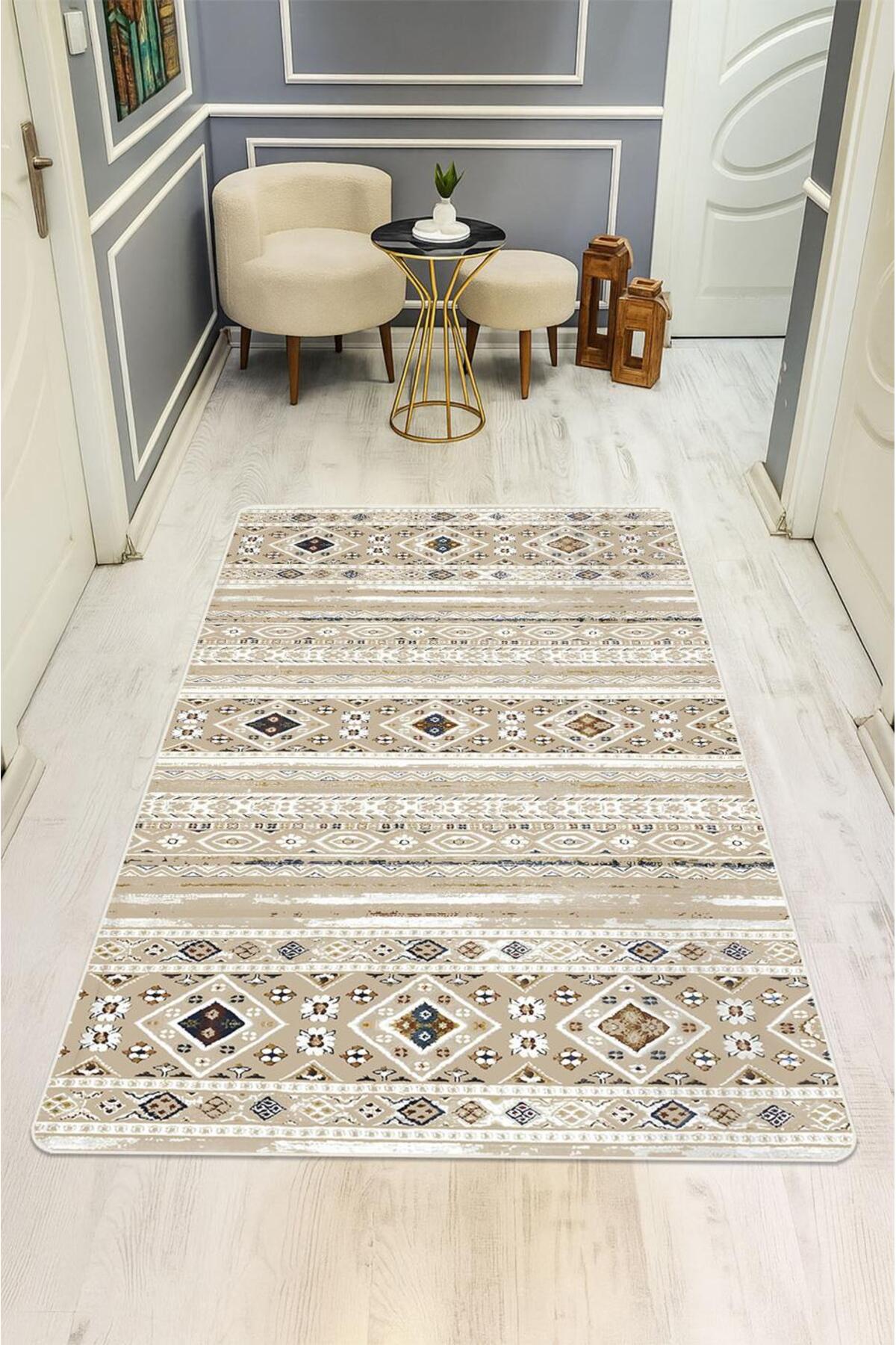 Kaymaz Taban Yıkanabilir Halı – Model 012