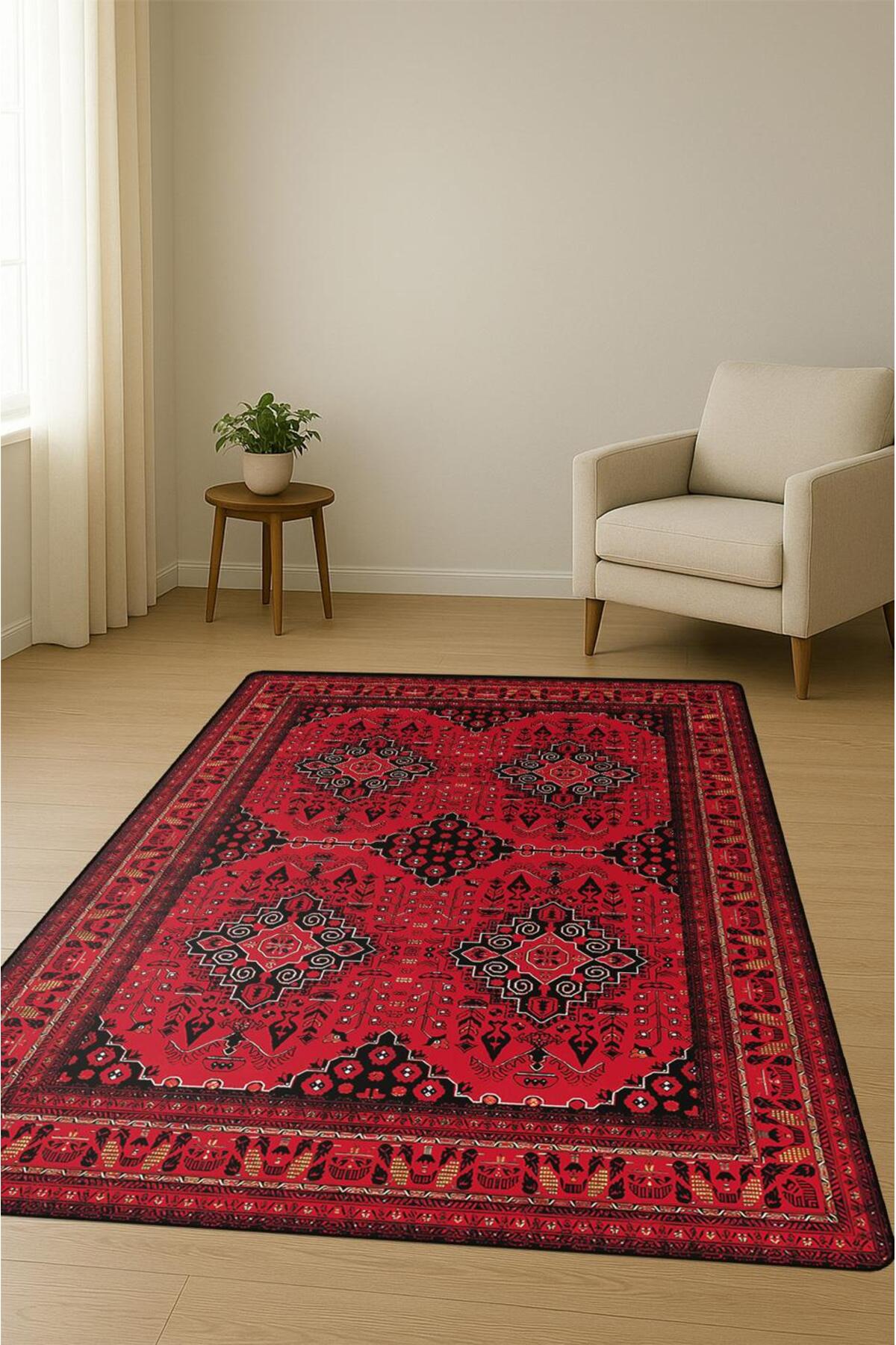 Kaymaz Taban Yıkanabilir Halı – Model 011