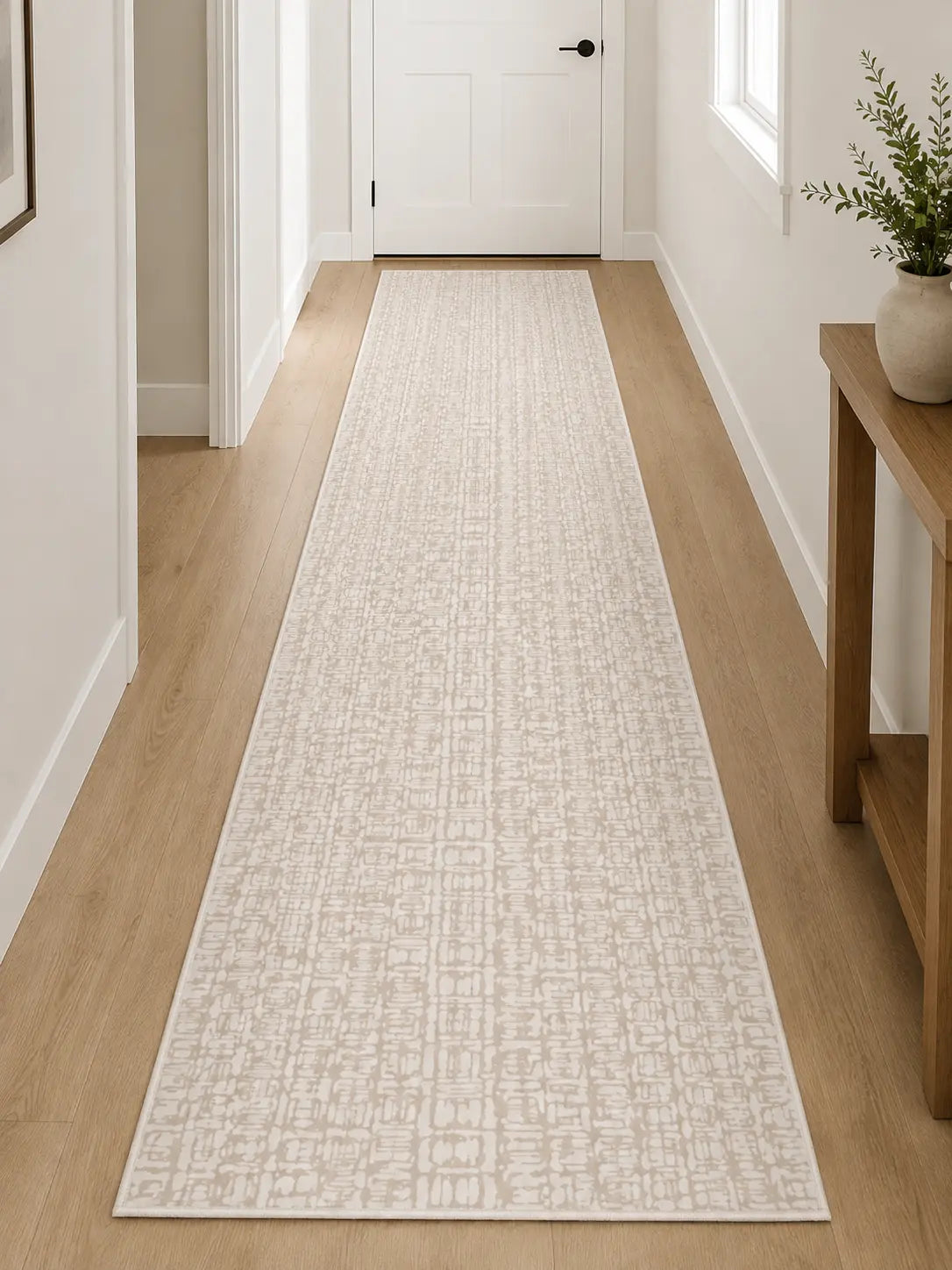 Sevenhill Kesme Yolluk 80 CM Ve 100 CM Özel Kesim Yolluk Krem