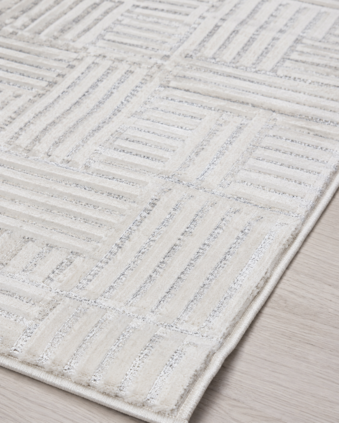Sevenhill Kesme Yolluk 80 CM Özel Kesim Yolluk Krem