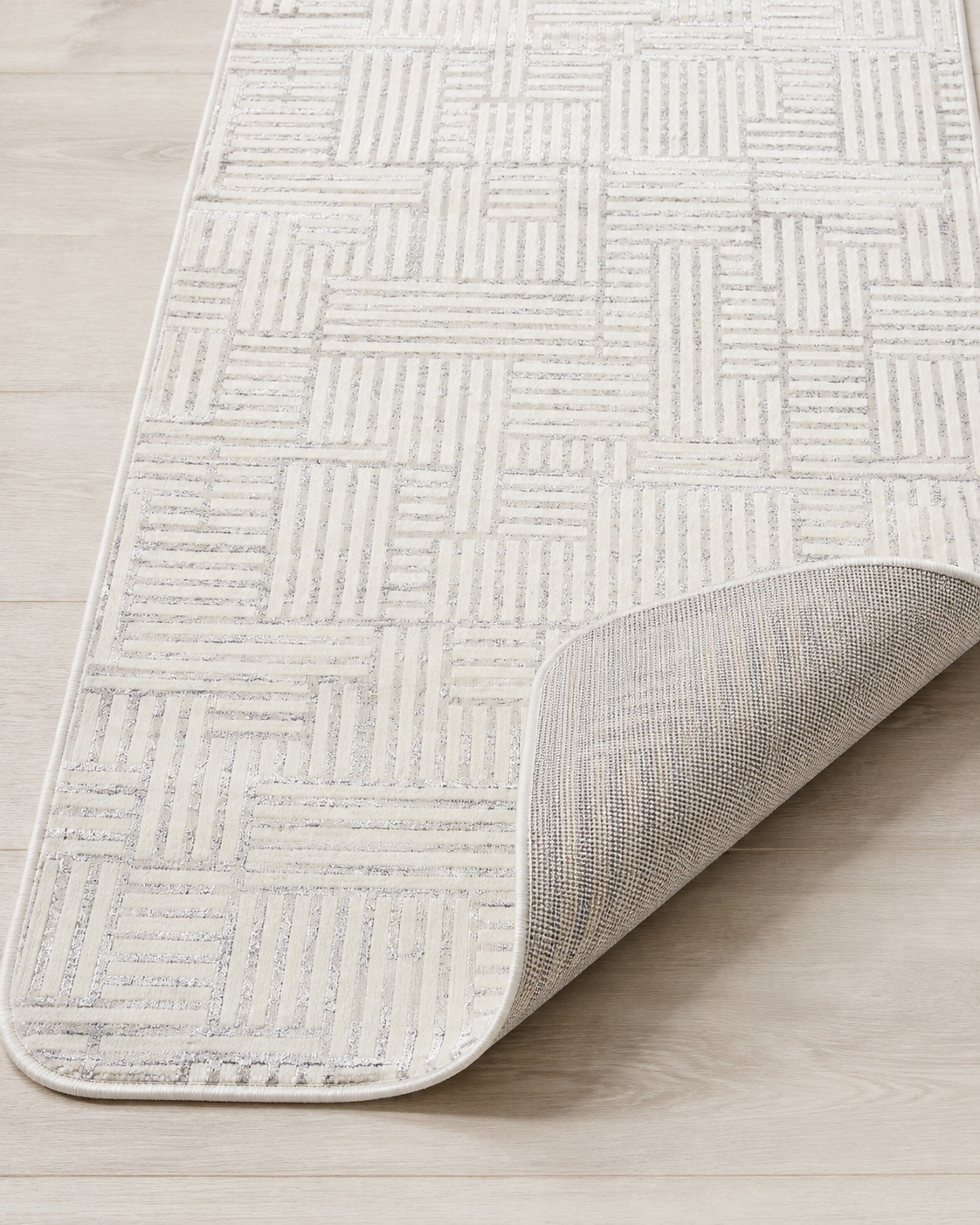 Sevenhill Kesme Yolluk 80 CM Özel Kesim Yolluk Krem