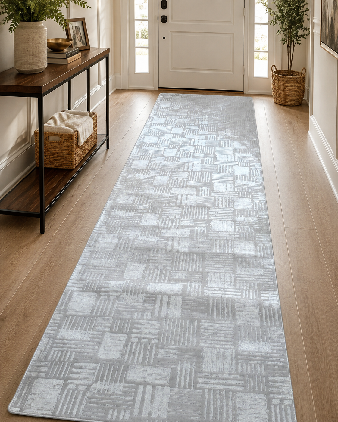 Sevenhill Kesme Yolluk 80 CM Özel Kesim Yolluk Gri