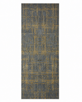 Sevenhill Kesme Yolluk 80 CM Özel Kesim Yolluk Gri Sarı
