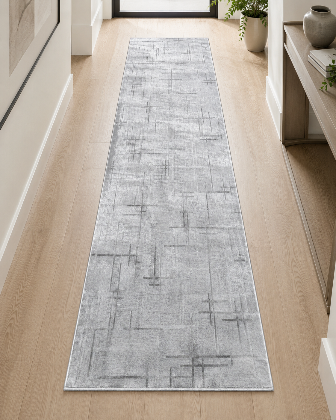 Sevenhill Kesme Yolluk 80 CM Ve 100 CM Özel Kesim Yolluk Gri