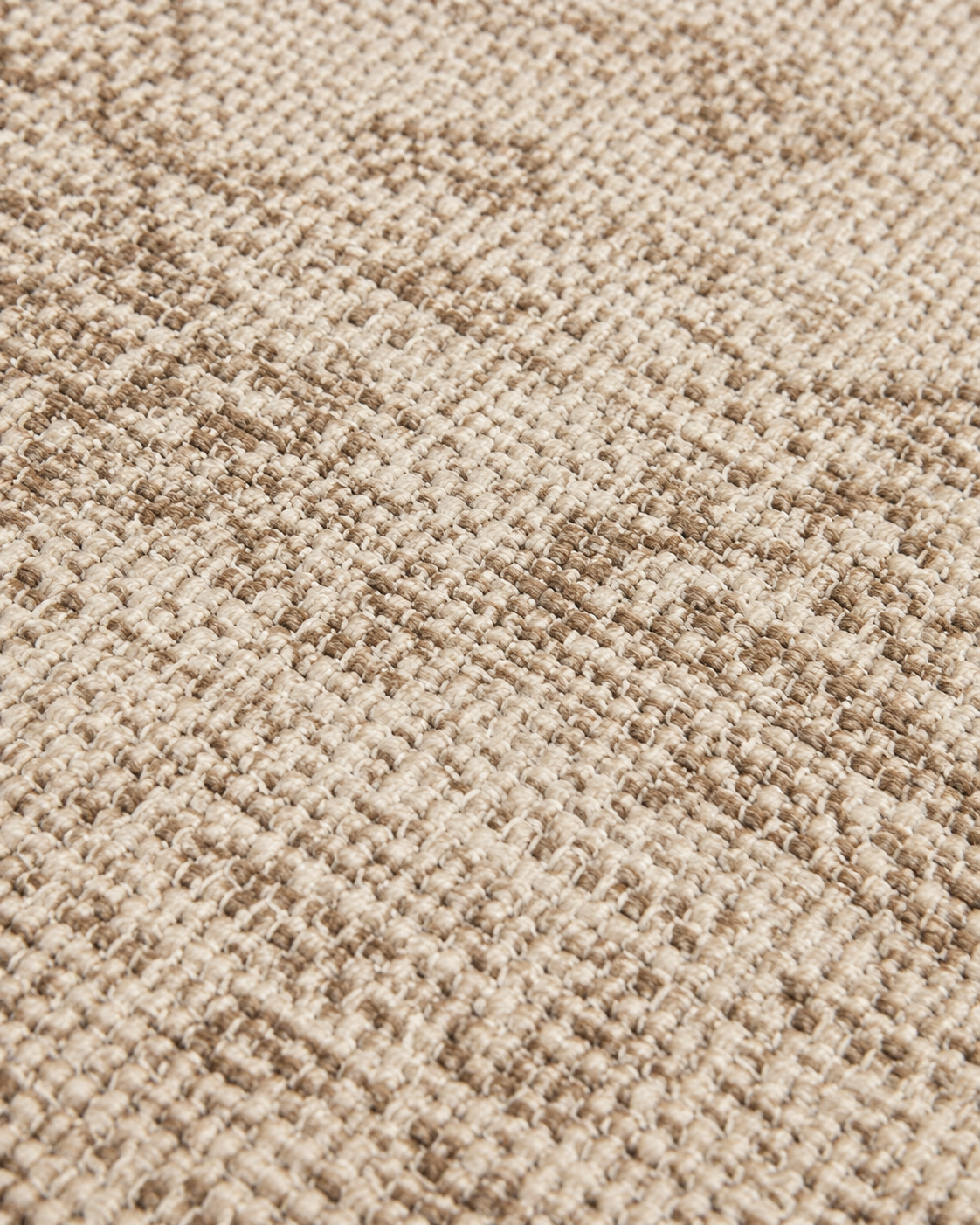 Bej Krem Vintage Desenli Minimal Sisal Dokuma Salon Halısı