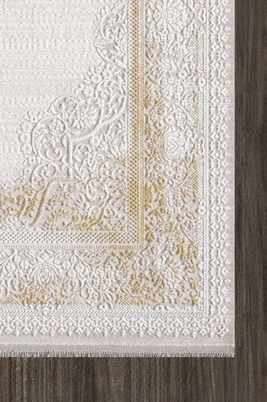 Artemis Dior DIOR 02517C Akrilik Altın Krem Halı 160X230(4m2) SERİ SONU