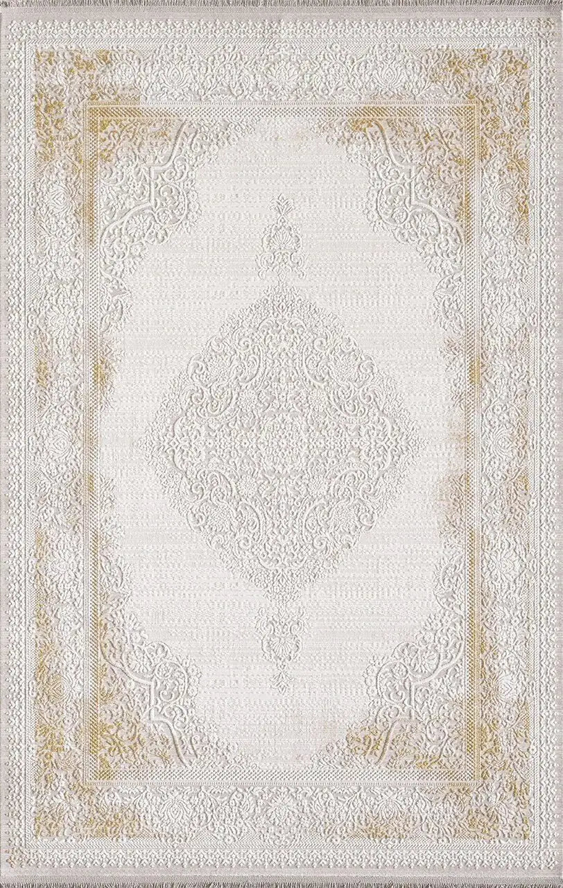 Artemis Dior DIOR 02517C Akrilik Altın Krem Halı 160X230(4m2) SERİ SONU