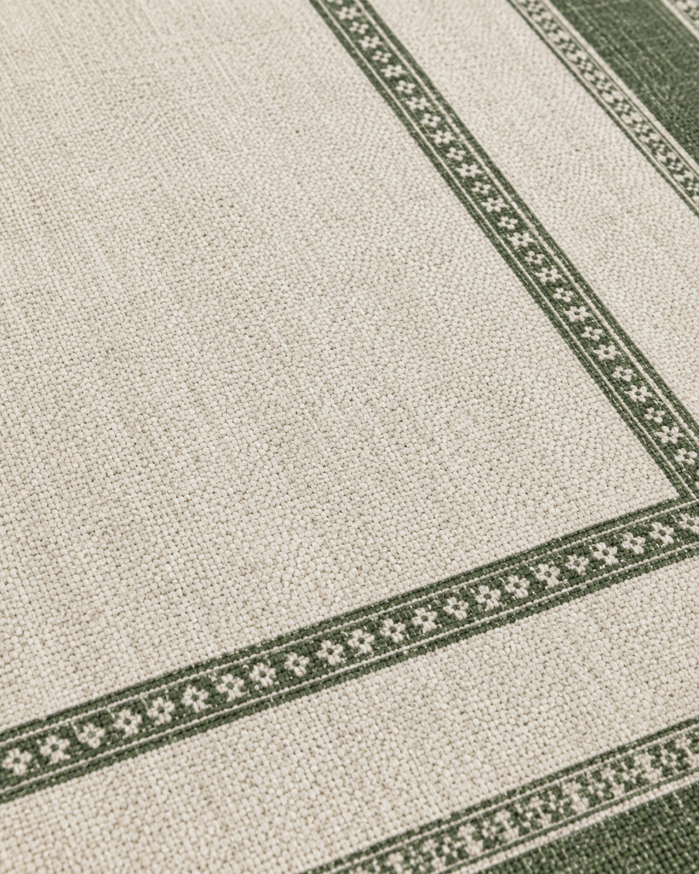 Grek Desenli Oturma Odası Halısı - Adaçayı Yeşili Minimalist Lüks Halı image 4