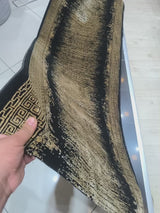 Sevenhill Kesme Yolluk 80 CM Özel Kesim Yolluk Krem Altın Sarı