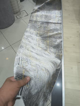 Sevenhill Kesme Yolluk 80 CM Özel Kesim Yolluk Gri Sarı
